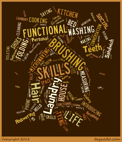 Functional Life Skills Tagxedo